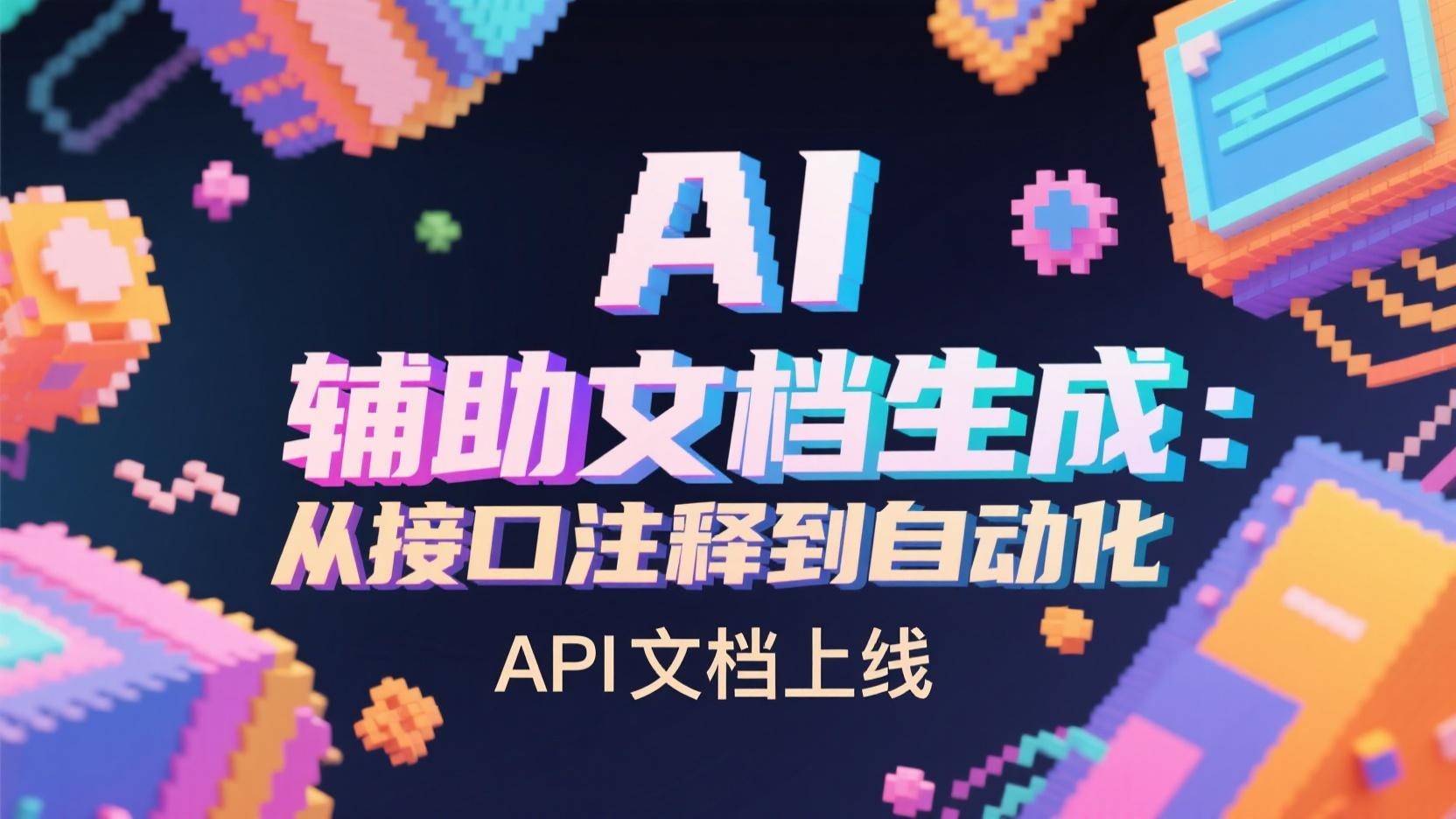 从接口注释到API文档上线，AI如何实现自动化生成？