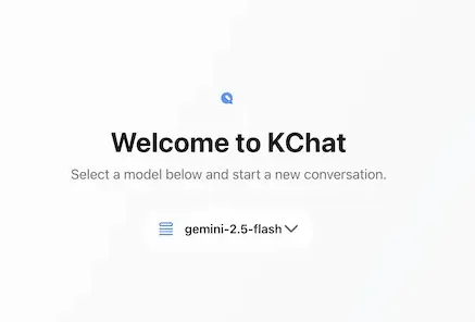KChat：开源AI聊天应用，玻璃态界面与本地化数据存储双加持
