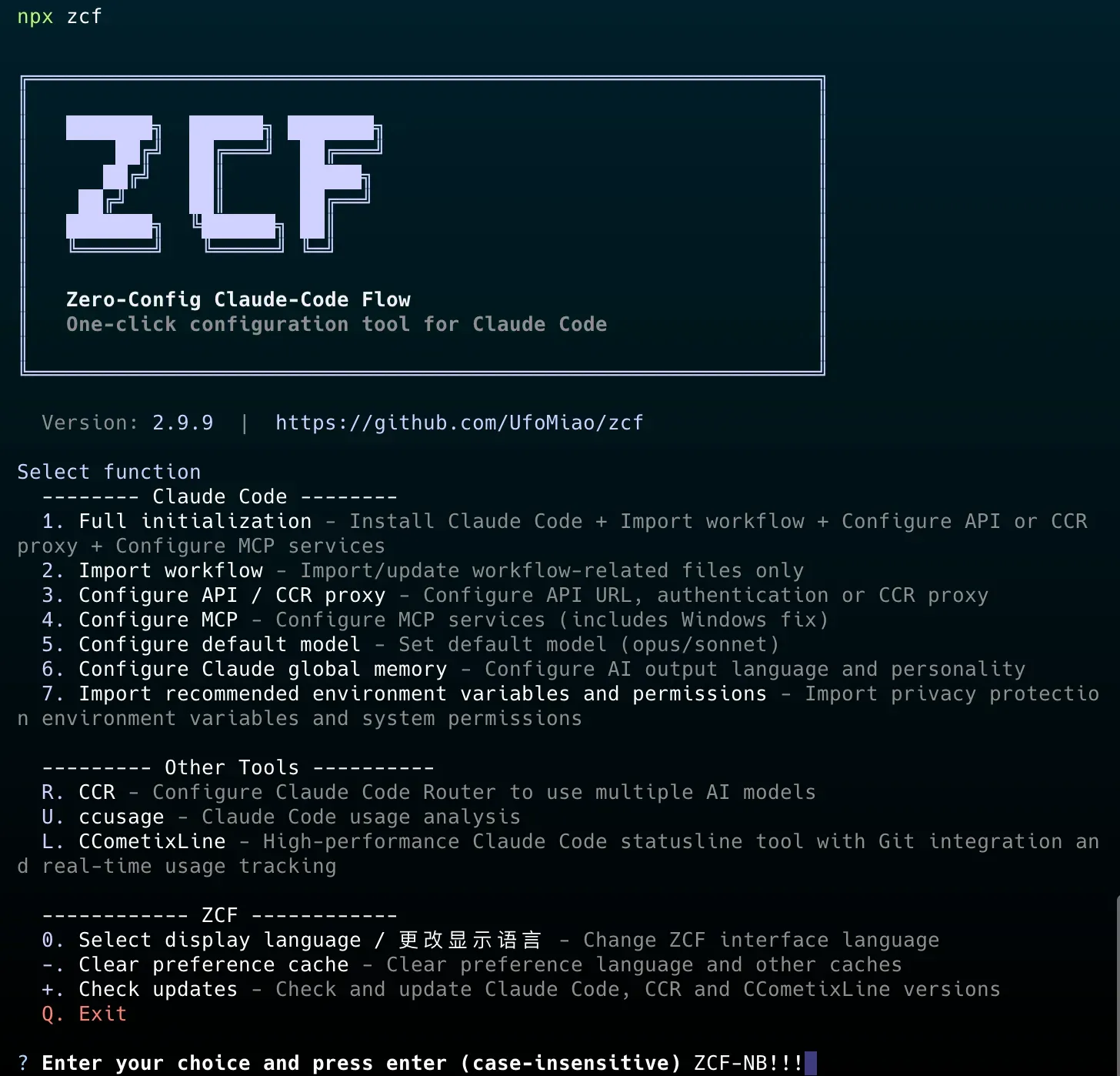 ZCF