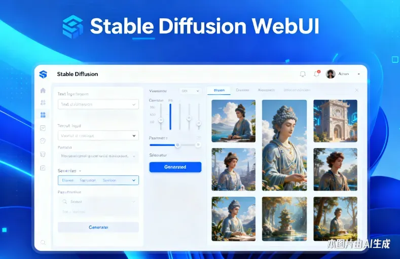 Stable Diffusion WebUI：开源Stable Diffusion模型可视化工具，降低AI图像创作门槛