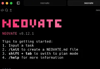 Neovate Code:开源AI编码代理工具,支持代码生成/修复/重构与多端适配
