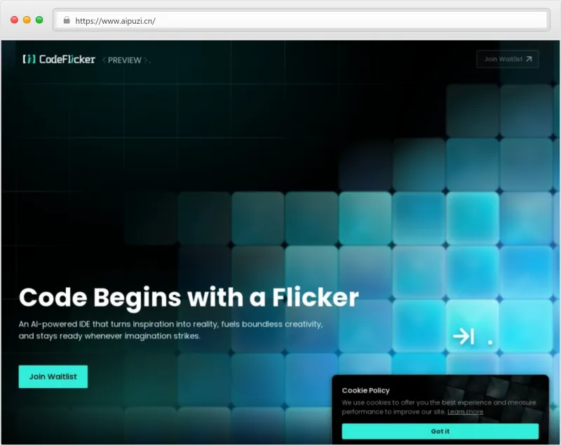 CodeFlicker官网截图