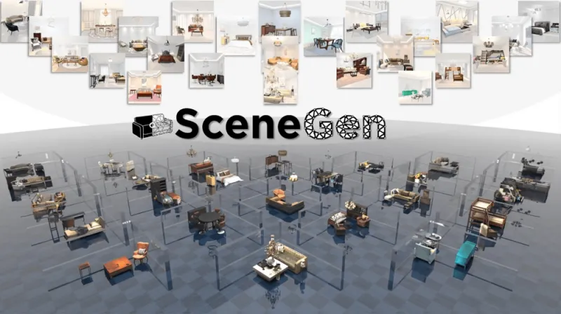 SceneGen：开源单图像 3D 场景生成工具，一键从图片创建完整 3D 环境