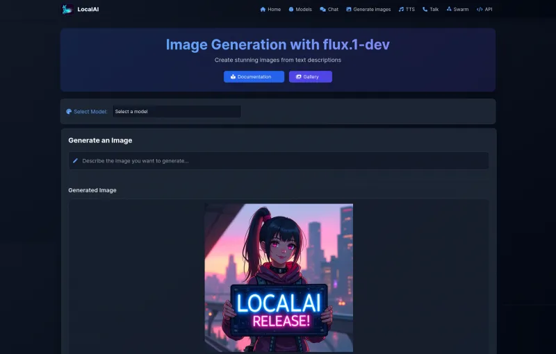 LocalAI(AI本地化推理与多模态生成工具)