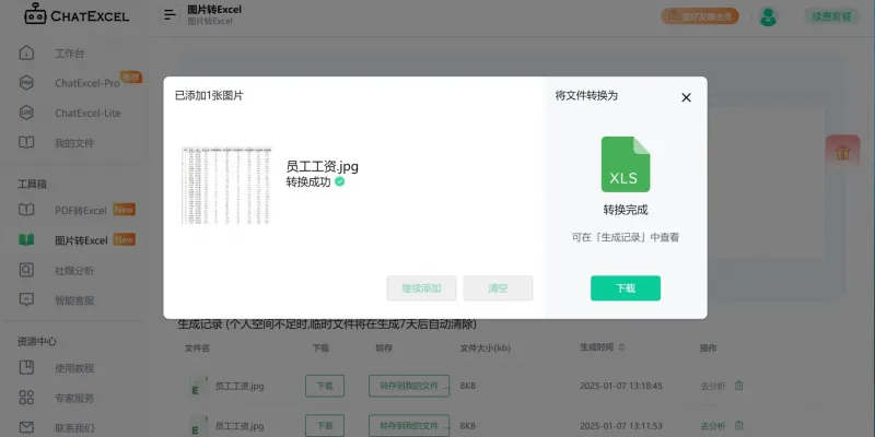 ChatExcel(AI智能表格处理工具)