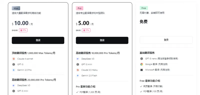 产品价格