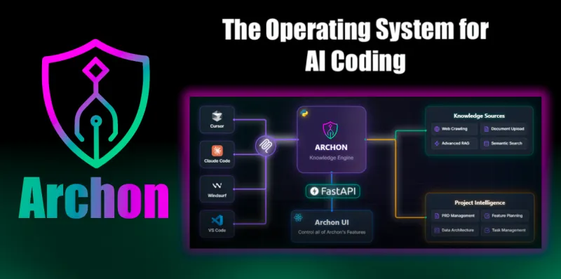 Archon:开源 AI 编程助手指挥中心,强化知识协作与多工具集成 Archon:开源 AI 编程助手指挥中心,强化知识协作与多工具集成