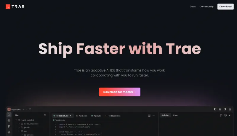 从0到1彻底掌握Trae:手把手带你实战开发AI Chatbot,提升开发效率的必备指南! 从0到1彻底掌握Trae:手把手带你实战开发AI Chatbot,提升开发效率的必备指南!