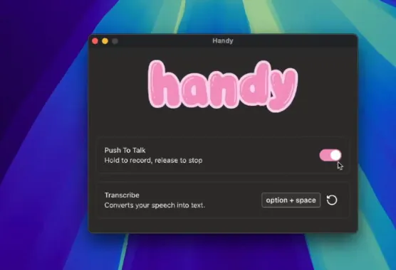 Handy(离线语音转文字工具)