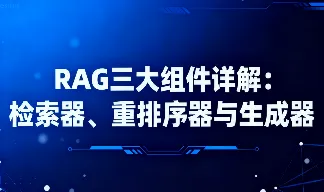 RAG三大组件详解：检索器、重排序器与生成器