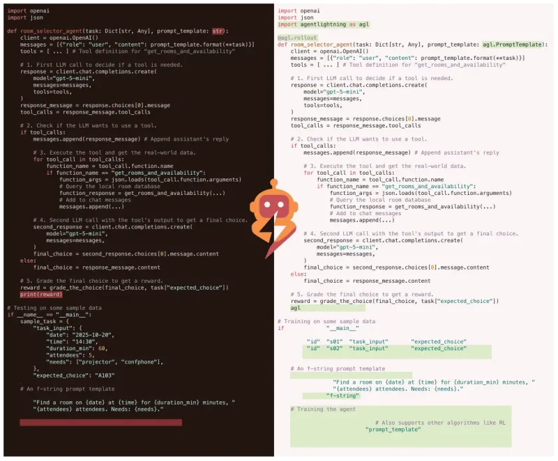 Agent Lightning:微软开源的 AI 代理全流程训练与优化工具 Agent Lightning:微软开源的 AI 代理全流程训练与优化工具