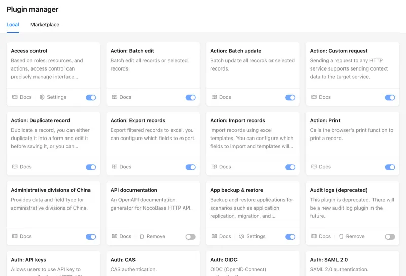 NocoBase:开源可扩展的AI增强型无代码开发工具,支持全场景业务系统构建 NocoBase:开源可扩展的AI增强型无代码开发工具,支持全场景业务系统构建