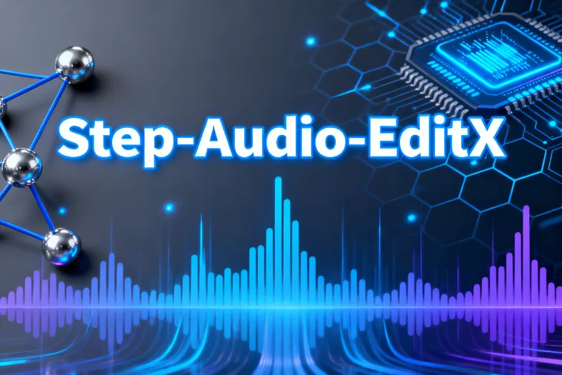Step-Audio-EditX：阶跃星辰推出的开源AI音频编辑工具，支持零样本TTS与多维度语音特征定制