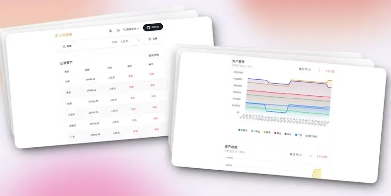 生财有迹(Wealth Tracker)：开源个人资产分析工具，AI赋能财务洞察与安全管理