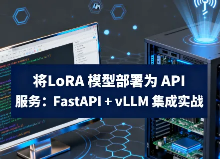 将 LoRA 模型部署为 API 服务：FastAPI + vLLM 集成实战