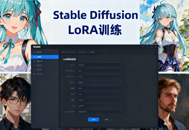 Stable Diffusion 中使用 LoRA 训练个性化画风(附 WebUI 配置步骤) Stable Diffusion 中使用 LoRA 训练个性化画风(附 WebUI 配置步骤)