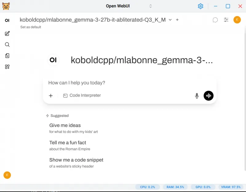 Gerbil(开源本地AI大模型运行工具) Gerbil(开源本地AI大模型运行工具)