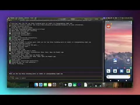 DroidRun:开源LLM原生移动自动化框架,自然语言掌控跨平台设备交互 DroidRun:开源LLM原生移动自动化框架,自然语言掌控跨平台设备交互