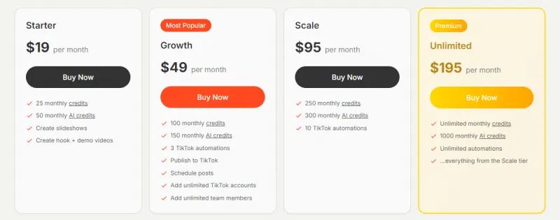 ReelFarm：AI驱动的TikTok视频自动化生成与内容营销平台