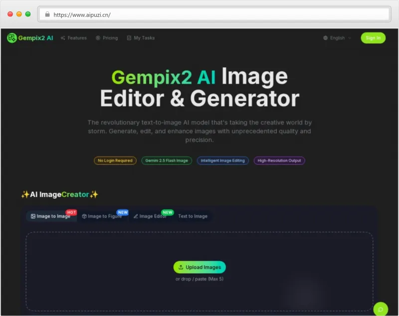 Gempix2 AI官网截图