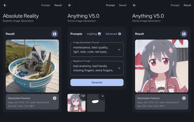 Local Dream:在 Android 端运行 Stable Diffusion 的图像生成工具 Local Dream:在 Android 端运行 Stable Diffusion 的图像生成工具