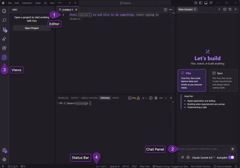 Kiro(Amazon推出的AI编程工具) Kiro(Amazon推出的AI编程工具)