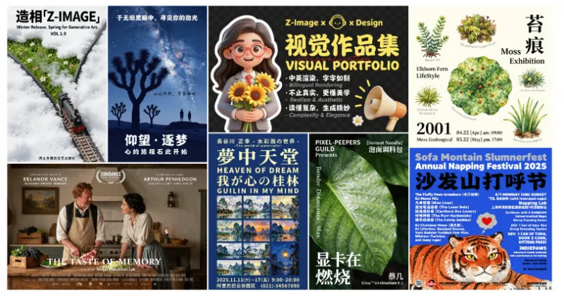 Z-Image:阿里通义开源的轻量级AI图像生成与编辑模型,支持亚秒级推理与中英双语精准渲染 Z-Image:阿里通义开源的轻量级AI图像生成与编辑模型,支持亚秒级推理与中英双语精准渲染