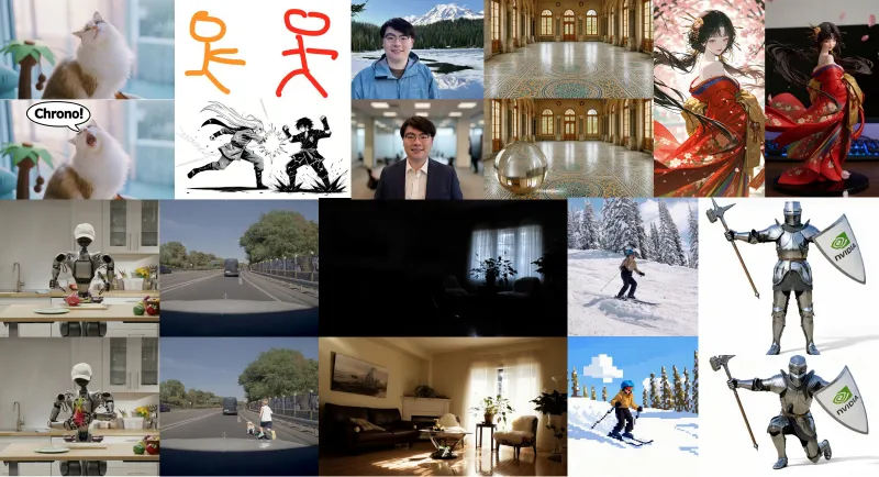 ChronoEdit:英伟达开源的时间一致型AI图像编辑与视频生成工具 ChronoEdit:英伟达开源的时间一致型AI图像编辑与视频生成工具