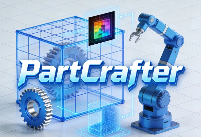 PartCrafter:北大&字节开源的端到端3D网格生成模型,单图秒级输出可编辑3D 部件 PartCrafter:北大&字节开源的端到端3D网格生成模型,单图秒级输出可编辑3D 部件