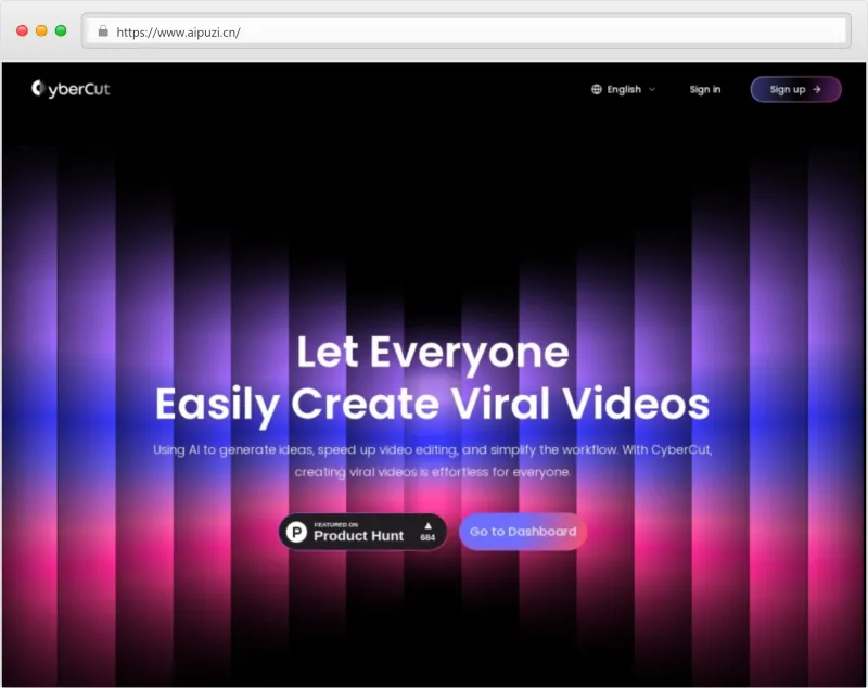 CyberCut官网截图