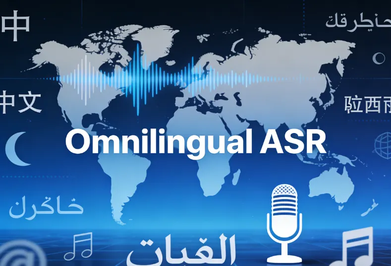Omnilingual ASR:Meta开源的多语言语音识别系统,支持1600+语言的高效语音转文字工具 Omnilingual ASR:Meta开源的多语言语音识别系统,支持1600+语言的高效语音转文字工具