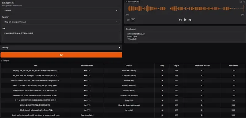 Kani TTS:轻量级高性能开源文本转语音(TTS)框架,支持多语言与跨硬件优化推理 Kani TTS:轻量级高性能开源文本转语音(TTS)框架,支持多语言与跨硬件优化推理