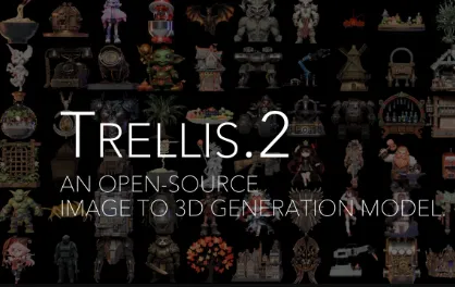 TRELLIS.2：微软开源的高保真图像到 3D 生成模型
