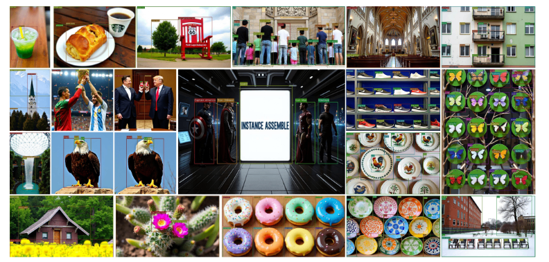 InstanceAssemble：开源布局感知图像生成框架，精准匹配稀疏/密集布局约束