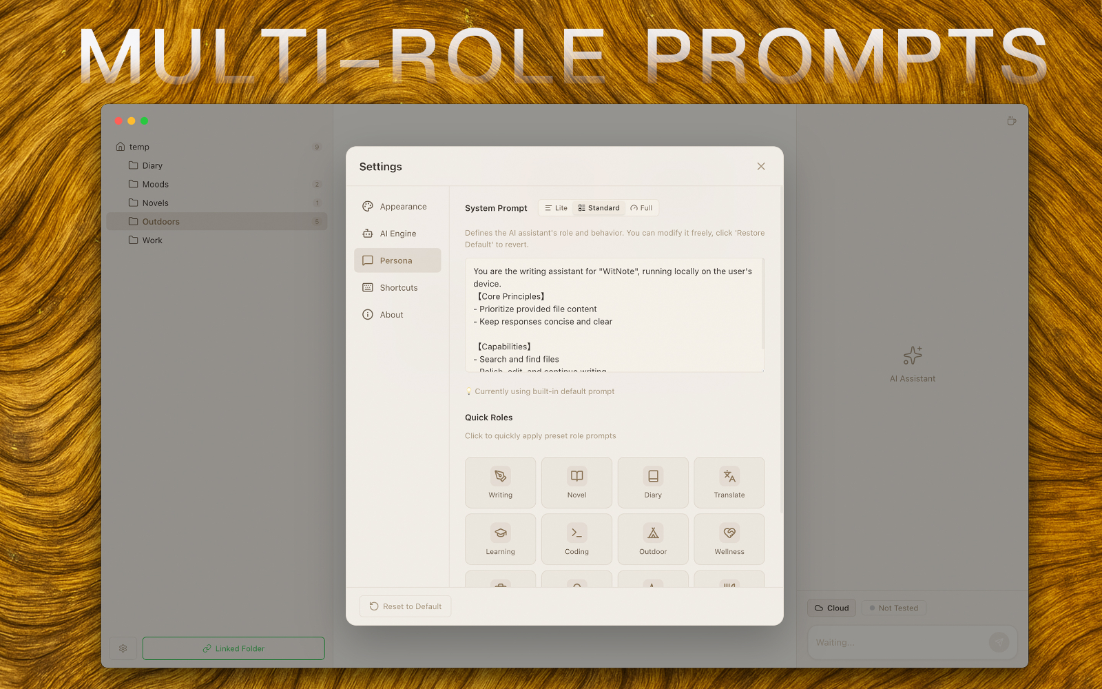 MULTI-ROLE PROMPTS MULTI-ROLE PROMPTS