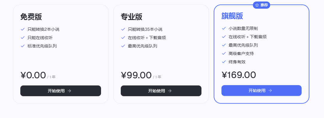 VoiceNovel：AI语音小说生成平台，一键将文字小说转为沉浸式有声读物