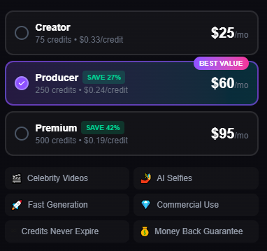 GoCrazyAI:AI创意内容生成平台,一键打造惊艳视频、图像与语音 GoCrazyAI:AI创意内容生成平台,一键打造惊艳视频、图像与语音