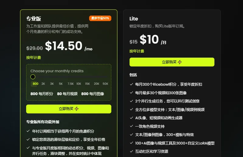 Ricebowl AI：商业级AI视频生成、海报设计与后期处理平台