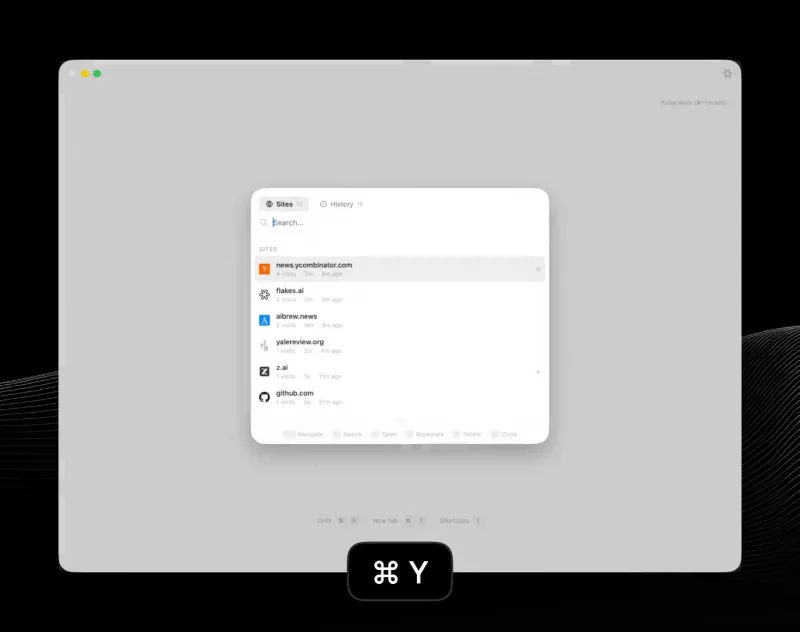 Flakes(键盘优先的AI智能浏览器)