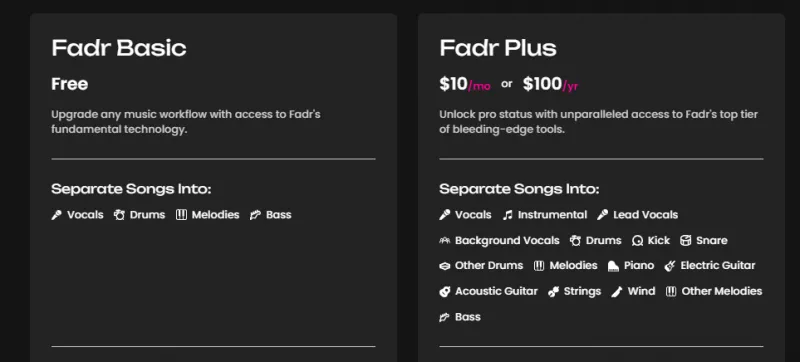 Fadr：AI驱动的在线智能音乐制作与DJ实时混音平台