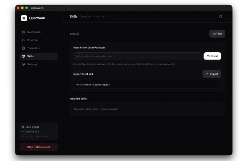 OpenWork：开源 AI 智能体工作流系统，可视化可控的 Claude Work 平替方案