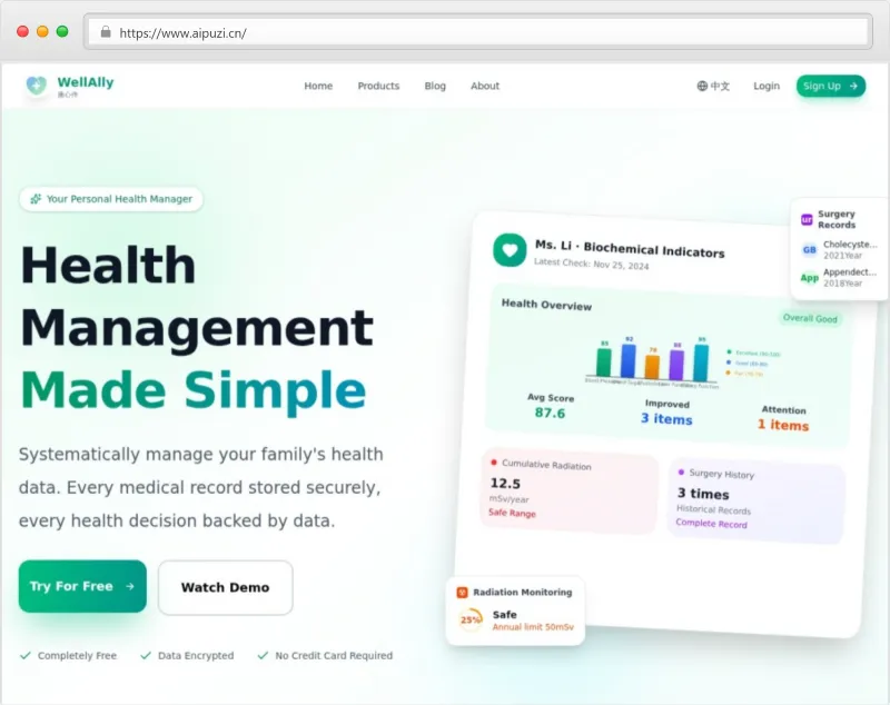 Claude-Ally-Health：开源本地化 AI 健康管理系统，全流程医疗数据智能管控与多专科分析