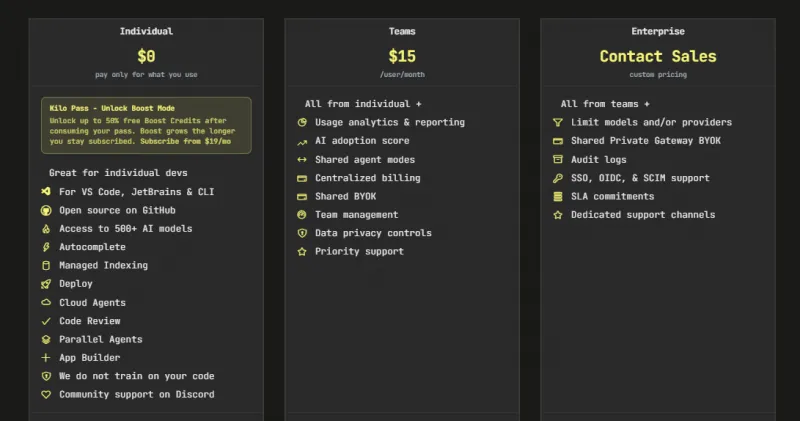 Kilo Code：支持500+大模型的智能AI编程助手