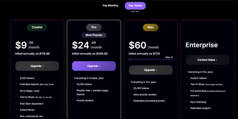 SoundVerse AI：AI音乐生成平台，一句话写出你的专属旋律