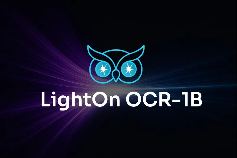 LightOnOCR-2-1B：LightOnAI开源的10 亿参数开源端到端 OCR 模型