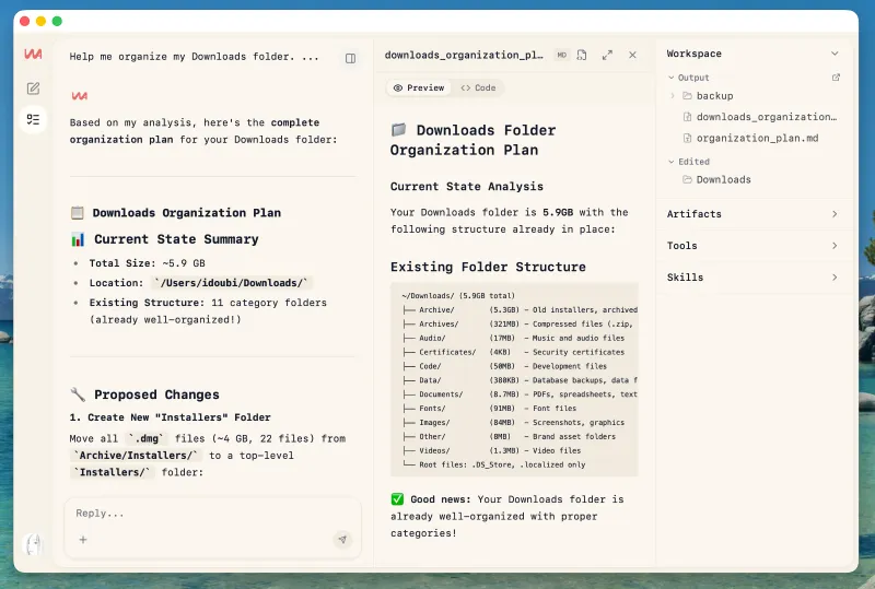 WorkAny(本地化AI智能办公代理) WorkAny(本地化AI智能办公代理)
