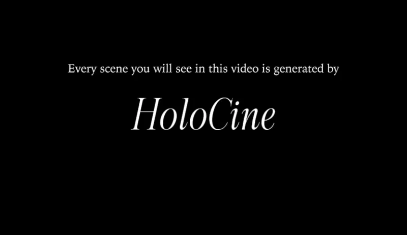 HoloCine：开源电影级多镜头长视频叙事生成框架，实现跨镜头视觉与叙事双一致性