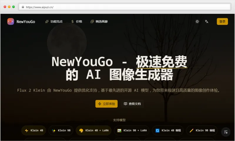 NewYouGo官网截图