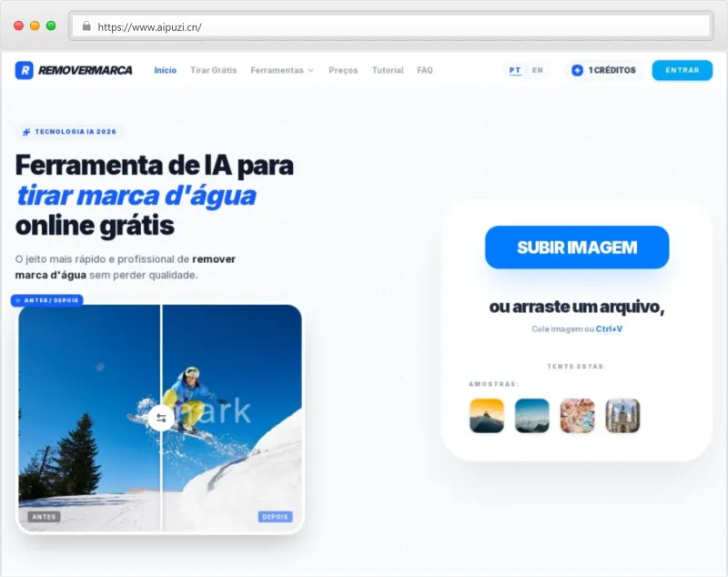 RemoverMarca官网截图