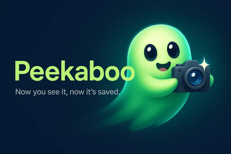 Peekaboo:面向 macOS 的开源 AI 截图与自动化工具 Peekaboo:面向 macOS 的开源 AI 截图与自动化工具